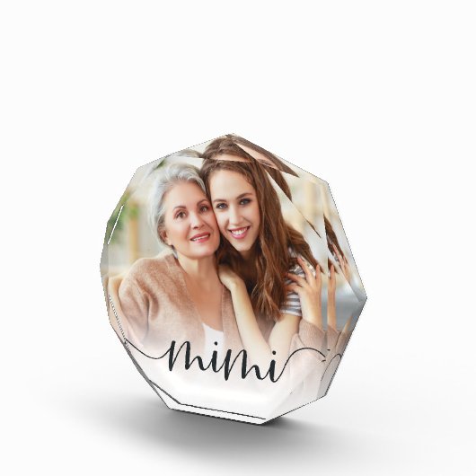 Mimi Grandma Script Overlay Fotoblokken (Rechts)