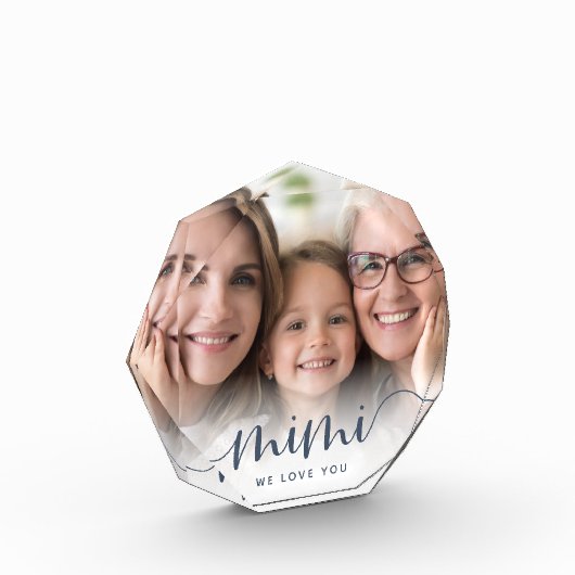 Mimi Grandma Script Overlay Fotoblokken (Links)