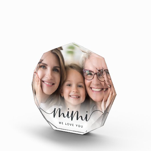 Mimi Grandma Script Overlay Fotoblokken (Rechts)