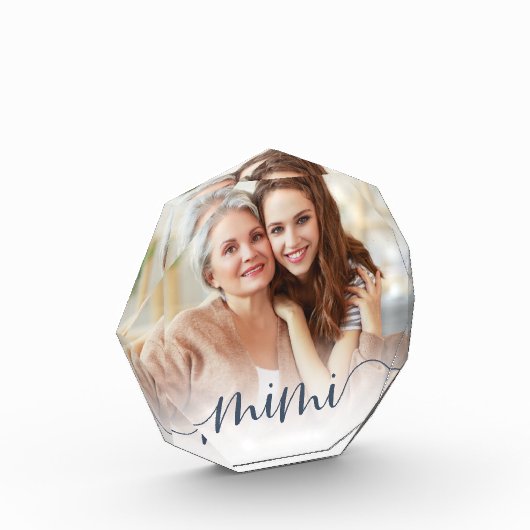 Mimi Grandma Script Overlay Fotoblokken (Links)