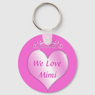 Mimi Grandmoeder Gifts We houden van Mimi Sleutelhanger
