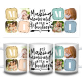 Mimi Grandmoeder Photo Collage Quote Koffiemok