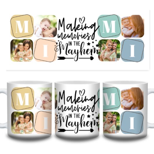 Mimi Grandmoeder Photo Collage Quote Koffiemok