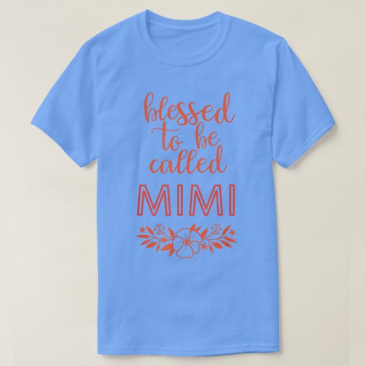 Mimi, Grootmoeder Gift, Moederdag Gift T-shirt (Design voorkant)