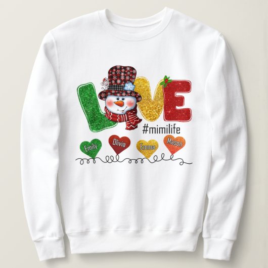 Mimi Life Gift voor Kerstmis Trui (Design voorkant)