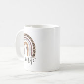 Mimi Life Grandma Cheetah Leopard Women Kerstmis Koffiemok (Voorkant links)