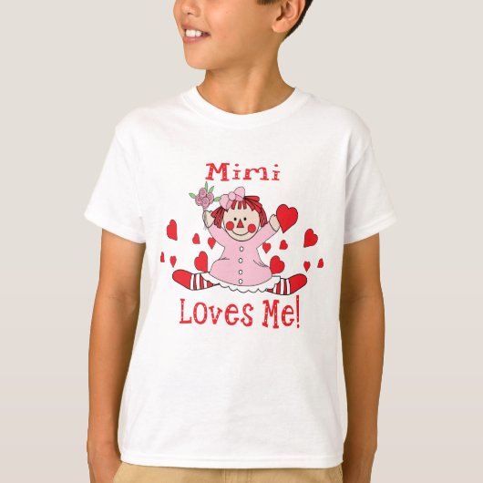 Mimi Love is me Rag Doll T-shirt (Voorkant)