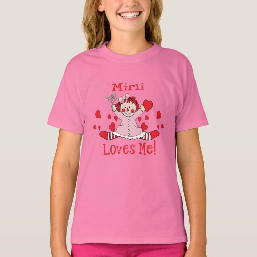 Mimi Love is me Rag Doll T-shirt (Voorkant)