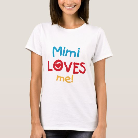 Mimi Loves Me T-shirts en geschenken (Voorkant)