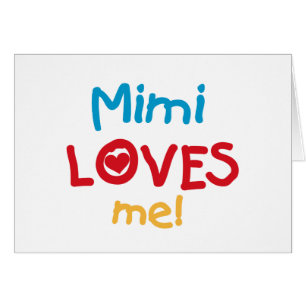 Mimi Loves Me T-shirts en geschenken