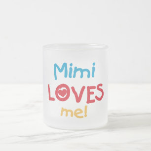 Mimi Loves Me T-shirts en geschenken Matglas Koffiemok