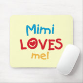 Mimi Loves Me T-shirts en geschenken Muismat (Met muis)