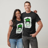 Mimi Messy Bun St Patrick's Day Funny Irish Lucky T-shirt (Unisex)