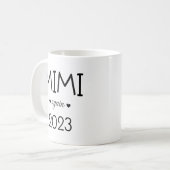 Mimi Nogmaals, 2023 beker, Mimi alweer aankondigin Koffiemok (Voorkant links)