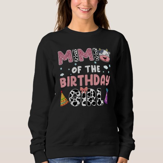 Mimi Of The Birthday Girl Farming Barnyard Birthda Trui (Voorkant)
