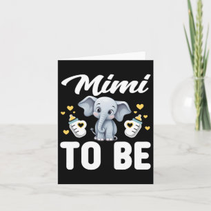 Mimi om olifant baby mama moeder mama moeders dag  kaart