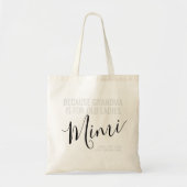 Mimi omdat oma voor de oude dames is tote bag (Voorkant)