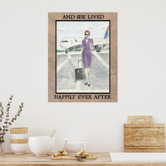 MIMI RETIREMENT POSTER (Keuken)