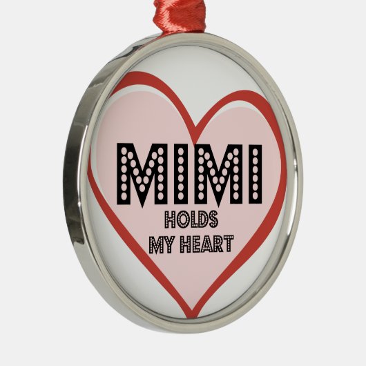 Mimi Round Ornament (Rechts)