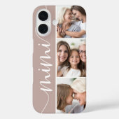 Mimi Script Grandma Photo Collage Case-Mate iPhone Case (Achterkant)