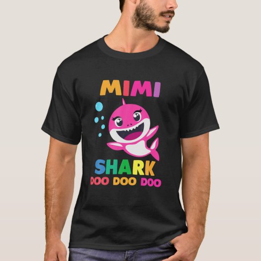 Mimi Shark Doo Funny Baby Kind T-shirt (Voorkant)
