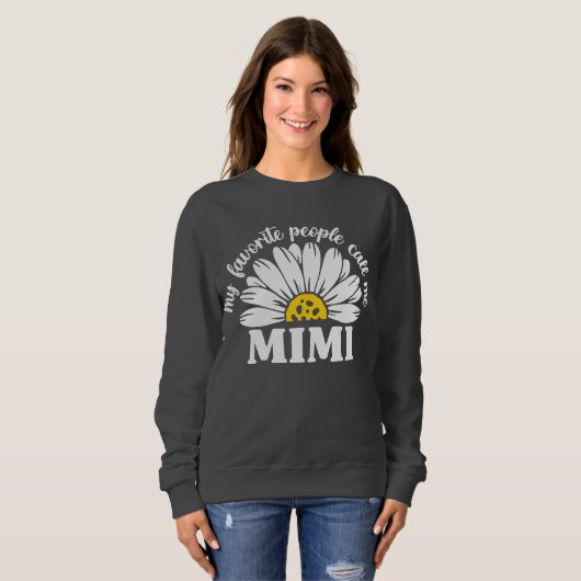 MiMi Sweatshirt, Gift for Grandma Trui (Voorkant volledig)