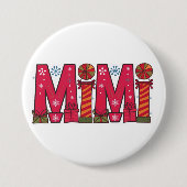 MiMi-toets Ronde Button 7,6 Cm (Voorkant)