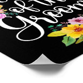 Mimi van de bruidegom Mimi Flowers Groom's Mimi Poster (Hoek)