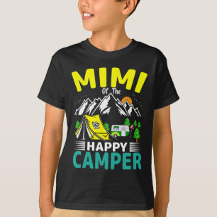Mimi van de camper oma 1e verjaardag familiecamper t-shirt