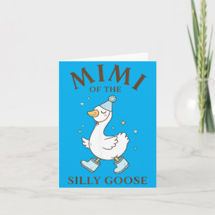 Mimi van de domme gans verjaardag familie 1e kaart