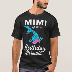 Mimi van de geboorte Zeemeermin-matchingfamilie-ca T-shirt