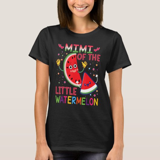 Mimi van de 'Little Watermelon Birthday Party Matc T-shirt (Voorkant)