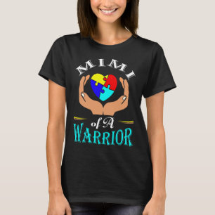 Mimi van een Warrior Autism T-shirt