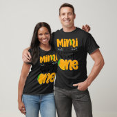 Mimi van het zoete mango-fruitthema 1ste geboorte t-shirt (Unisex)