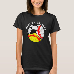 Mimi van honkbal t-shirt