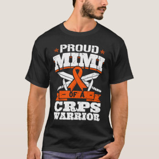 Mimi van standaard CRPS Warrior RSD Awareness Ribb T-shirt
