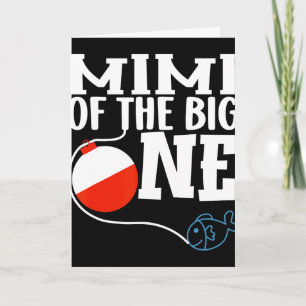Mimi Van The Big One Visser Jongen Eerste Verjaard Kaart