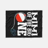 Mimi van The Big One Vist de eerste verjaardag van Fleece Deken (Voorkant (Horizontaal))