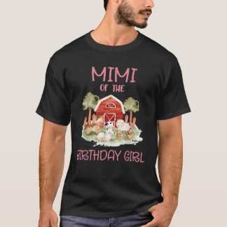 Mimi van The Birthday for Girl Barnyard Boerderij  T-shirt