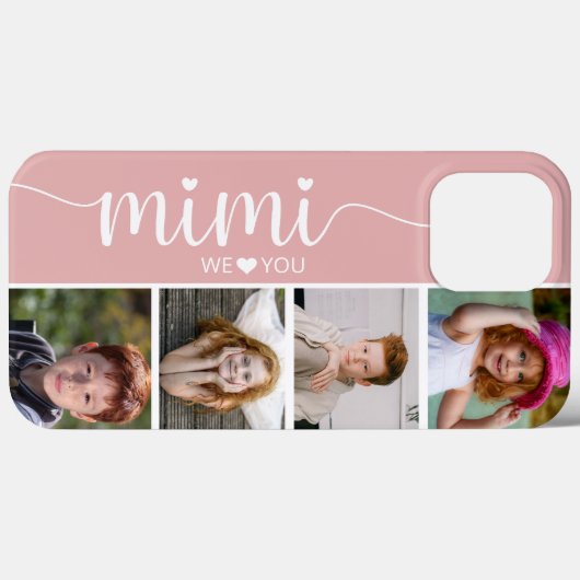 Mimi We houden van je foto Case-Mate iPhone Case (Achterkant (horizontaal))