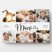 MIMI We houden van je hart Modern 6 Foto Collage Fotoplaat (voorkant)