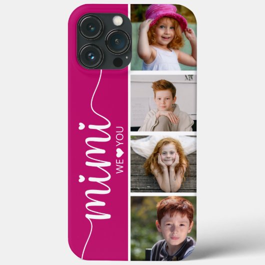 Mimi We Love You Foto Case-Mate iPhone Case (Achterkant)