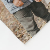 MiMi We Love You Hearts Moderne fotocollage Fleece Deken (Hoek)