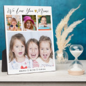 Mimi We Love You Kleinkinderen 4 Fotocollage Fotoplaat (Zijkant)
