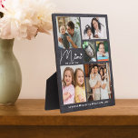 Mimi We Love You Kleinkinderen 6 Foto Chalkboard Fotoplaat<br><div class="desc">Gepersonaliseerd Mimi afbeelding lijst plaquette met kleinkinderen namen en kleinkinderen foto's. Maakt een speciaal,  gedenkwaardig en uniek aandenken cadeau voor feestdagen,  verjaardag,  grootouders dag,  moederdag en kerst.</div>