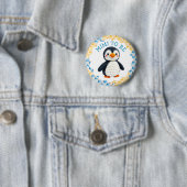 Mimi wordt | Jongens babyborrel Ronde Button 5,7 Cm (In situ)