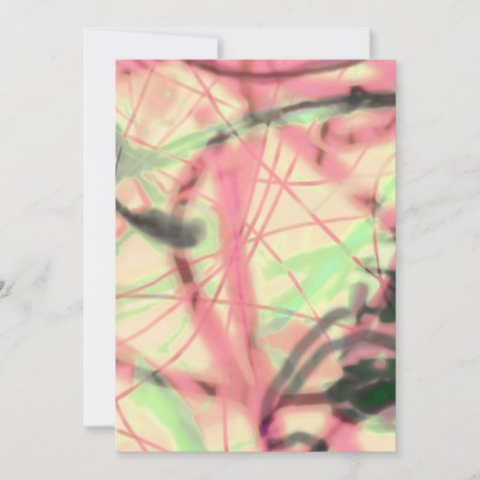 "Mimic 1" (detail) Uitnodiging van Zemarelli (Voorkant)