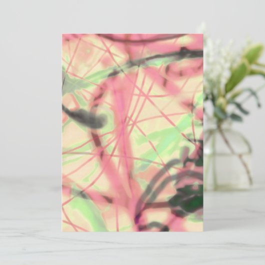 "Mimic 1" (detail) Uitnodiging van Zemarelli (Staand voorkant)