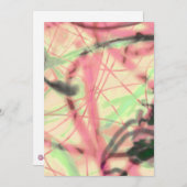 "Mimic 1" (detail) Uitnodiging van Zemarelli (Voorkant / Achterkant)