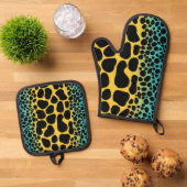 Mimic Giftkikker Ovenwant & Pannenlap Set (Top down)